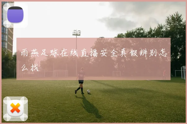 雨燕足球在线直播安全真假辨别怎么找